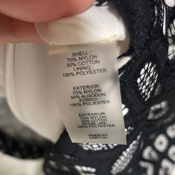 Guess Black Sleeveless Mini Lacey sheath cocktail Dress - Picture 5 of 8